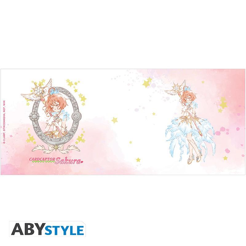 Preview: Sakura Watercolor - 320 ml Tasse - Card Cator Sakura - AbyStyle