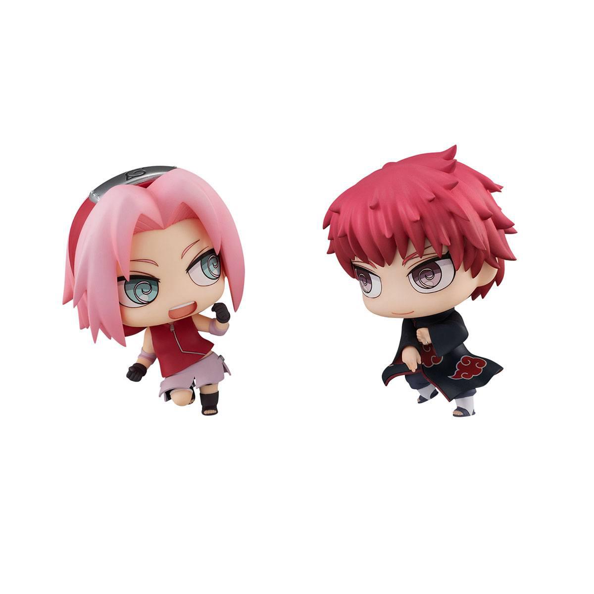 Preview: Sakura und Sasori - DX Version - Naruto Chimi Mega Buddy Confrontation - Megahouse