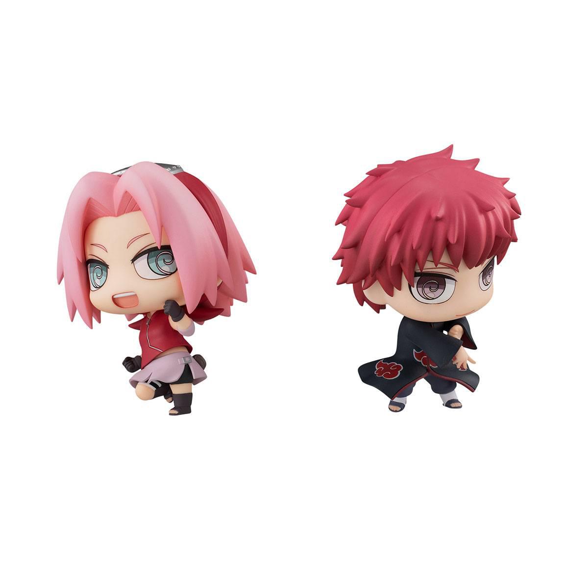 Preview: Sakura und Sasori - DX Version - Naruto Chimi Mega Buddy Confrontation - Megahouse