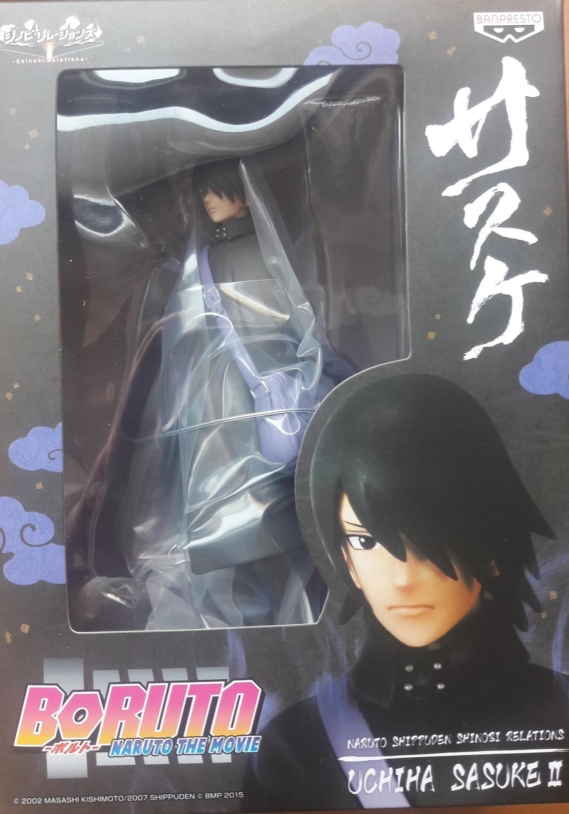 Preview: Sasuke Uchiha II - Shinobi Relations DXF Figur Vol.3 - exklusive Fensterbox