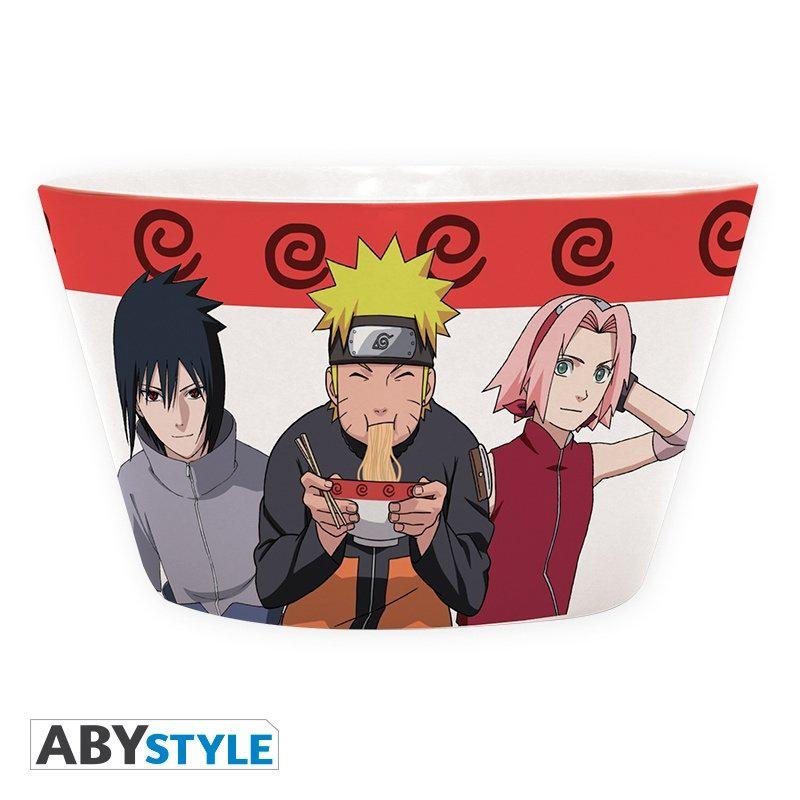 Preview: Sasuke Uchiha, Naruto Uzumaki und Sakura Haruno - Naruto Shippuden - ABYStyle Schüssel 