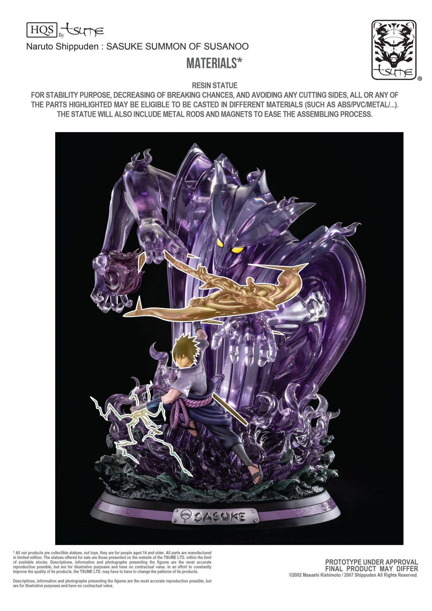 Preview: Sasuke Uchiha - Summon of Susanoo - Tsume HQS