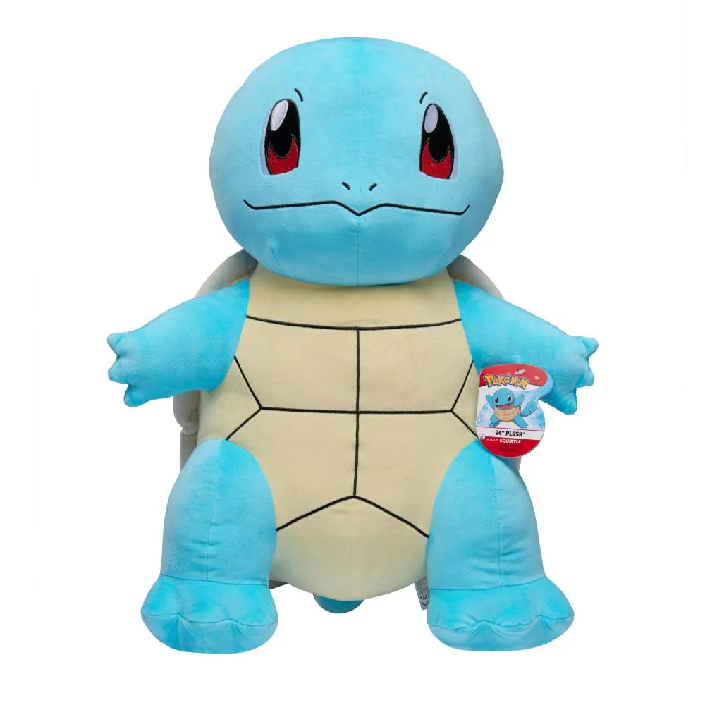 Preview: Schiggy - Mega Size Pokémon Plüschtier - Wicked Cool Toys (60 cm)