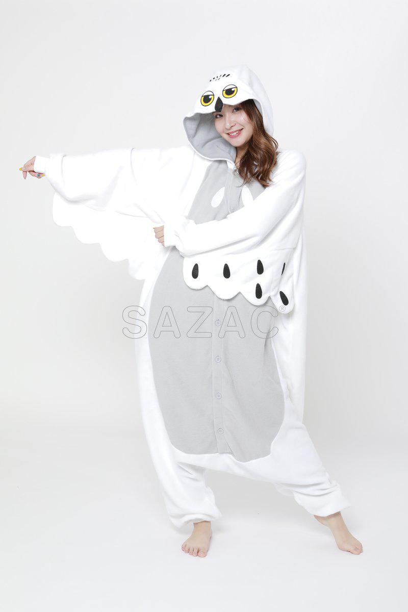 Preview: Schneeeulen Kigurumi - Sazac 