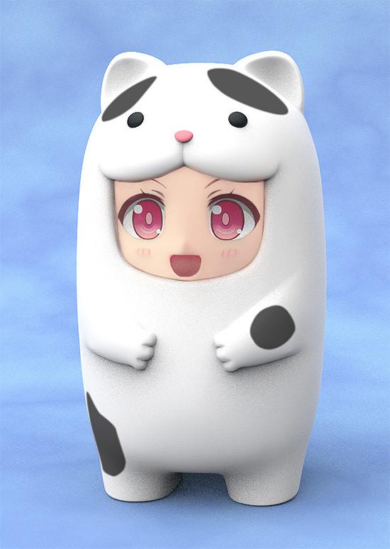 Preview: Schwarz-Weiße Katze - Nendoroid More: Face Parts Case