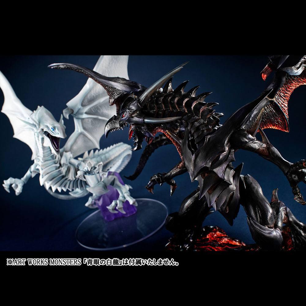 Preview: Schwarzer Rotaugendrache / Rotäugiger Schwarzer Drache - Yu-Gi-Oh! Art Works Monsters - Megahouse