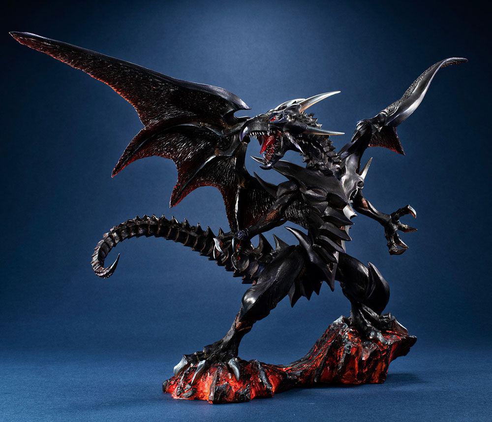 Preview: Schwarzer Rotaugendrache / Rotäugiger Schwarzer Drache - Yu-Gi-Oh! Art Works Monsters - Megahouse