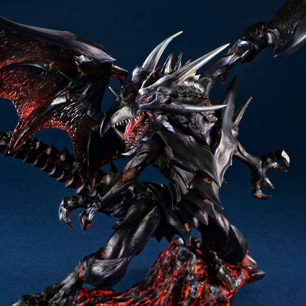 Preview: Schwarzer Rotaugendrache / Rotäugiger Schwarzer Drache - Yu-Gi-Oh! Art Works Monsters - Megahouse