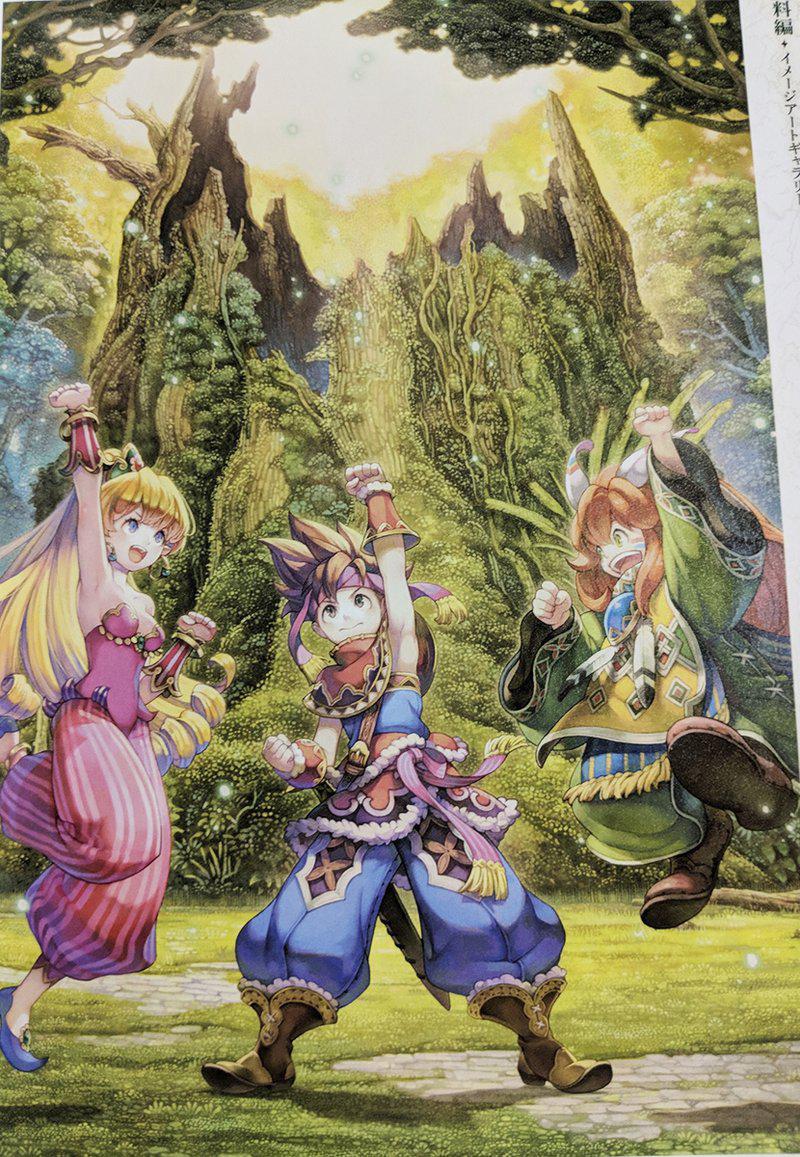 Preview: Secret of Mana Official Complete Works und Complete Capture Guide Book