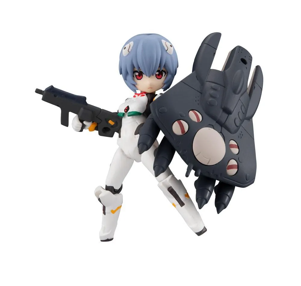 Preview: Set (3 Figuren) - Neon Genesis Evangelion Desktop Army Actionfiguren - Megahouse