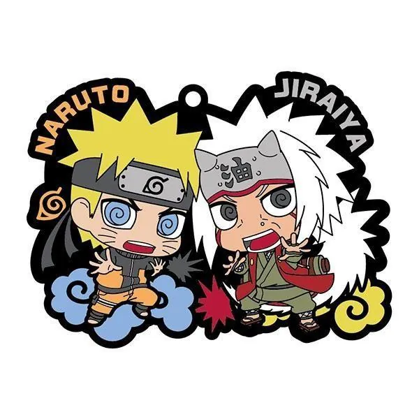 Preview: Set - Naruto Buddy Collection Gummianhänger (6 Anhänger)