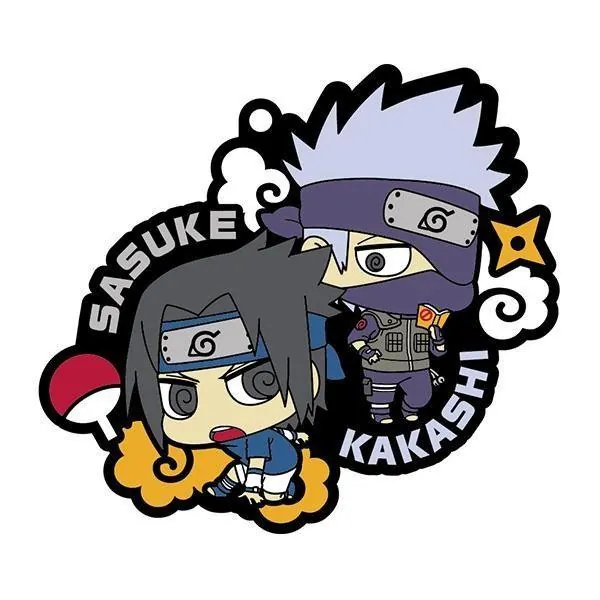 Preview: Set - Naruto Buddy Collection Gummianhänger (6 Anhänger)