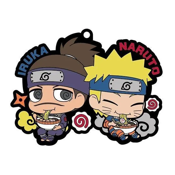 Preview: Set - Naruto Buddy Collection Gummianhänger (6 Anhänger)