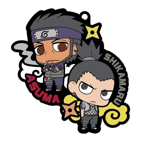 Preview: Set - Naruto Buddy Collection Gummianhänger (6 Anhänger)