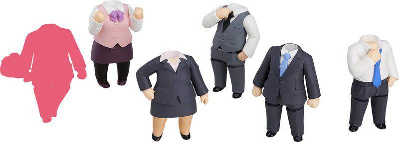 Preview: Set - Nendoroid More: Dress-Up (Kisekae) Suits (6 Outfits für eure Nendos)