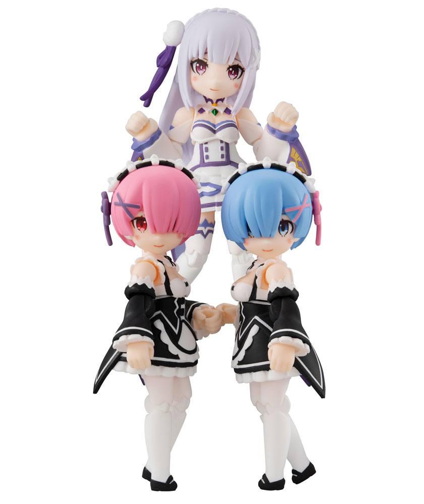 Preview: Set - Re: Zero Desktop Army - Megahouse (3 Figuren)