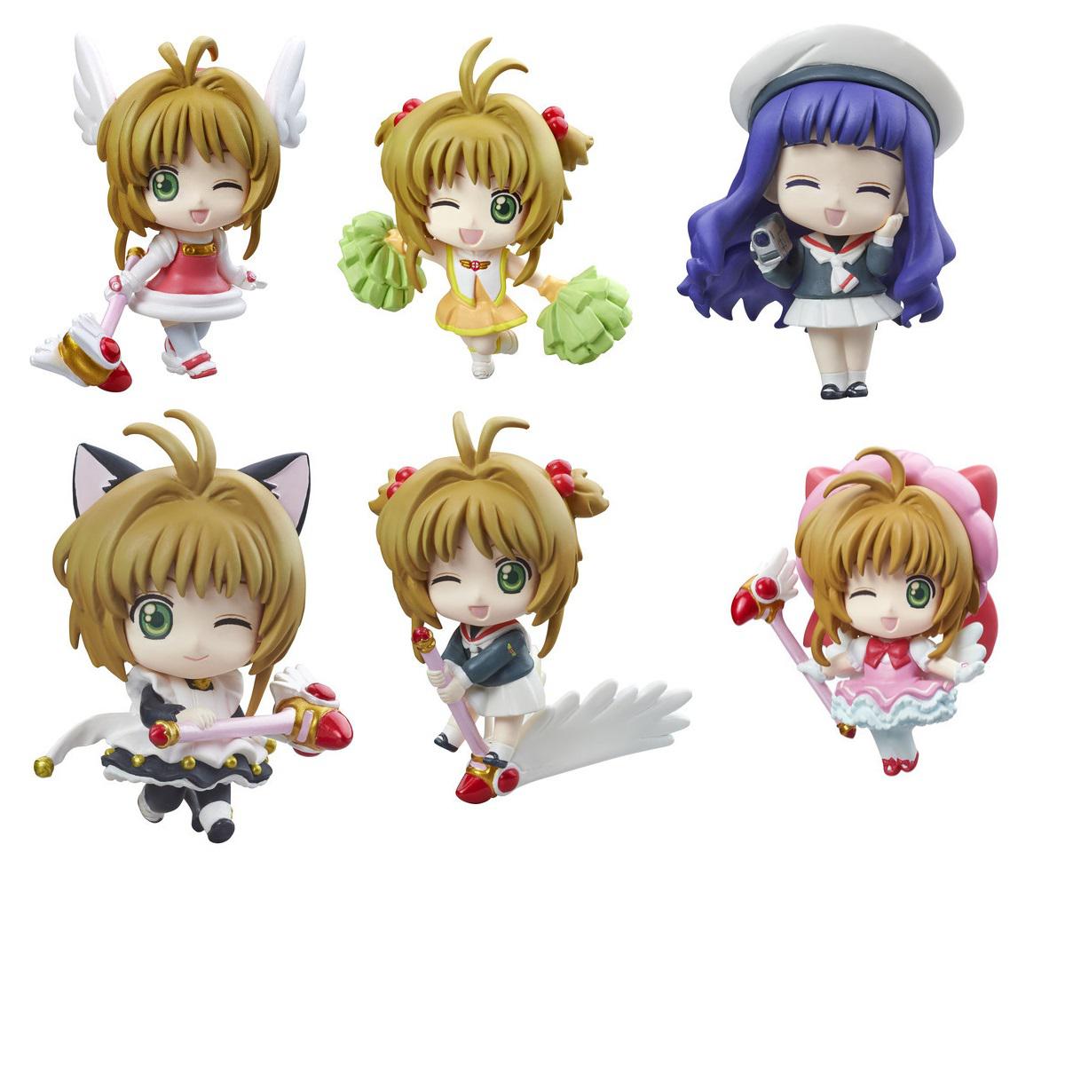 Preview: Set Version B (6 Figuren) - Card Captor Sakura Petit Chara Land