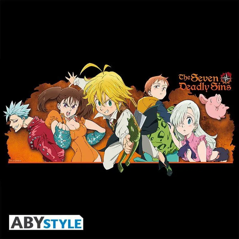 Preview: Seven Deadly Sins Gruppe - Nanatsu no Taizai - Messenger Bag / Tragetasche - ABYStyle