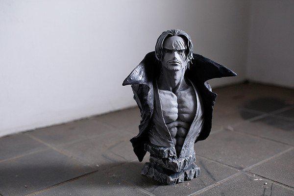 Preview: Shanks - Creator X Creator Rough Edges Büste - Marmor Version