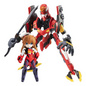 Preview: Shikinami Asuka Langley & EVA - Evangelion Desktop Army Actionfigur - Megahouse