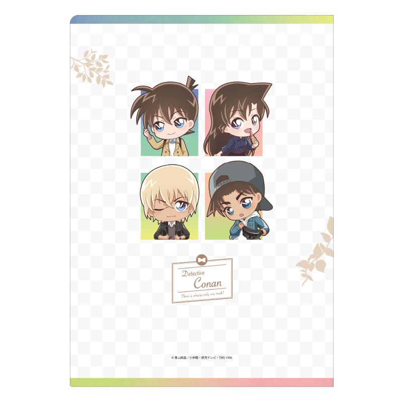 Preview: Shinichi, Ran, Heiji & Toru (Version B) - Detektiv Conan - Clear File / Aktenhülle A4 - CRUX