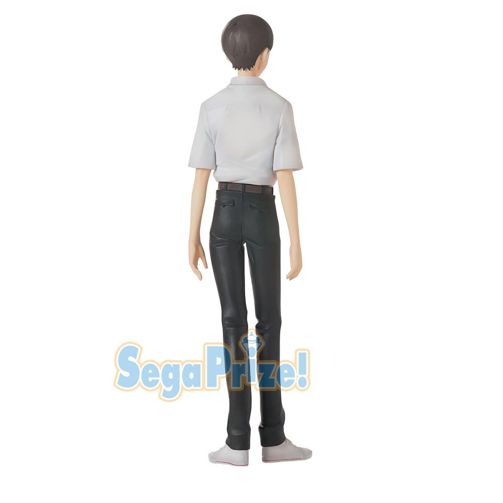 Preview: Shinji Ikari - White Shirt - Sega PM Figur