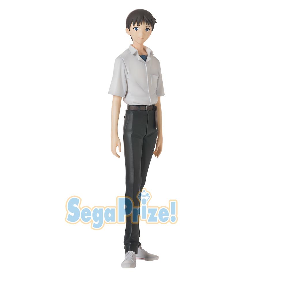 Preview: Shinji Ikari - White Shirt - Sega PM Figur