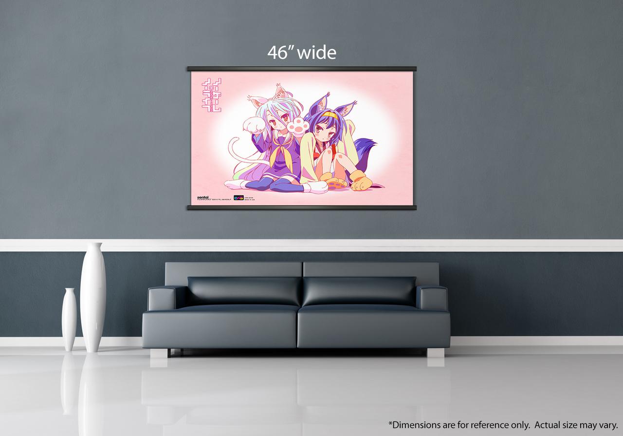 Preview: Shiro & Izuna - Wallscroll - No Game No Life - 20305