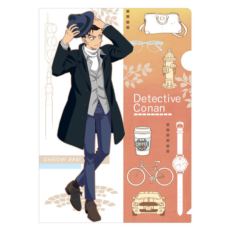 Preview: Shuichi Akai - Detektiv Conan - Clear File / Aktenhülle A4 - CRUX