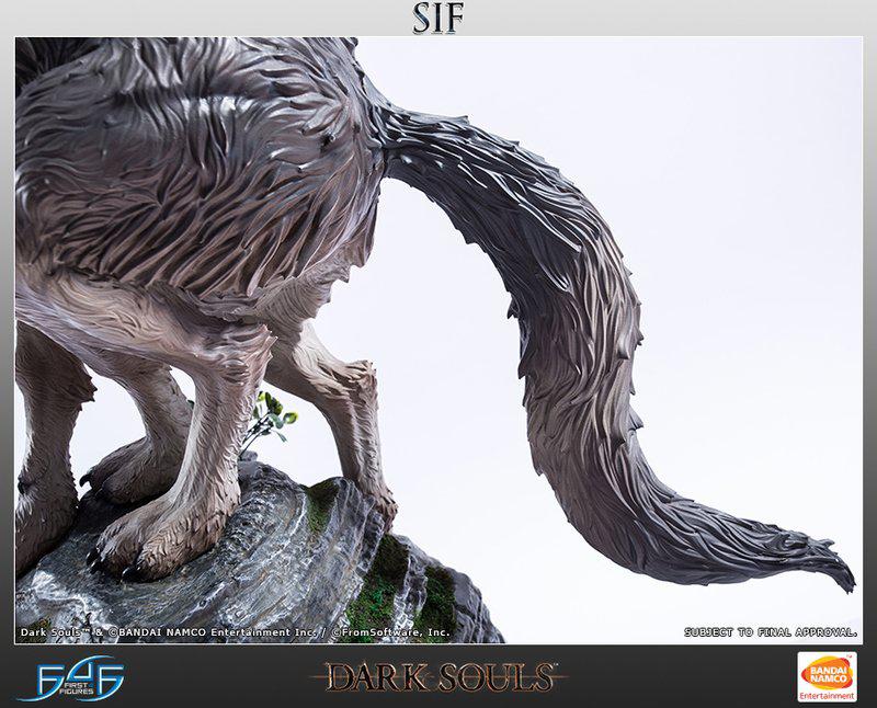 Preview: Sif, der Große Grauwolf - Dark Souls - First 4 Figures 