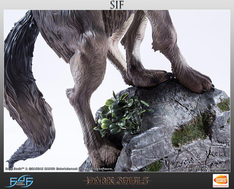 Preview: Sif, der Große Grauwolf - Dark Souls - First 4 Figures 