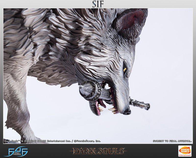 Preview: Sif, der Große Grauwolf - Dark Souls - First 4 Figures 