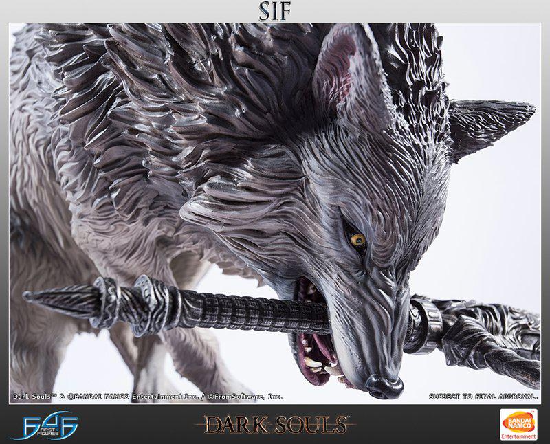 Preview: Sif, der Große Grauwolf - Dark Souls - First 4 Figures 