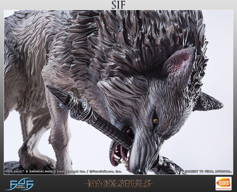 Preview: Sif, der Große Grauwolf - Dark Souls - First 4 Figures 