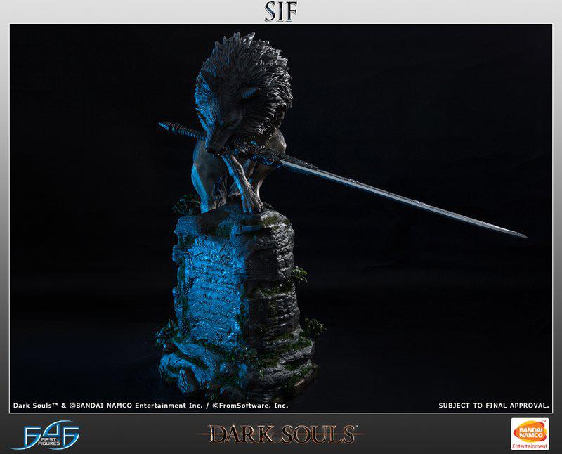 Preview: Sif, der Große Grauwolf - Dark Souls - First 4 Figures 