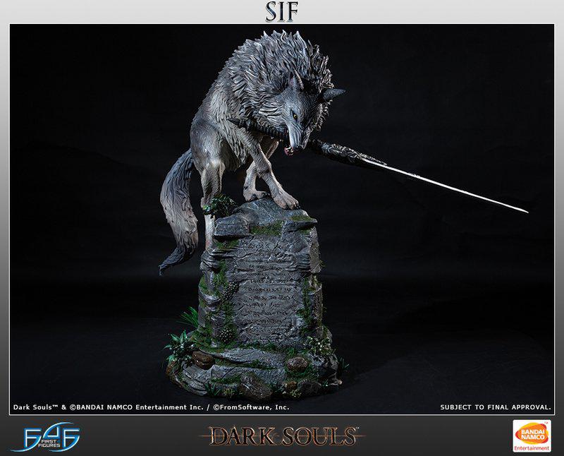 Preview: Sif, der Große Grauwolf - Dark Souls - First 4 Figures 