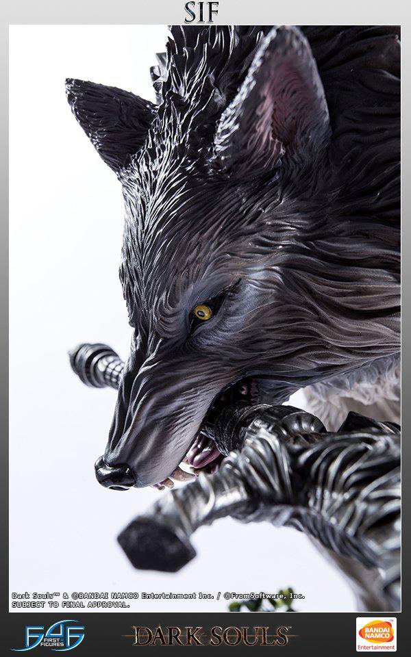 Preview: Sif, der Große Grauwolf - Dark Souls - First 4 Figures 