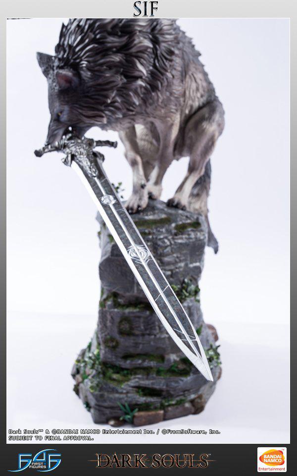 Preview: Sif, der Große Grauwolf - Dark Souls - First 4 Figures 