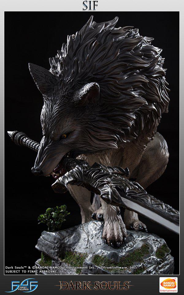 Preview: Sif, der Große Grauwolf - Dark Souls - First 4 Figures 