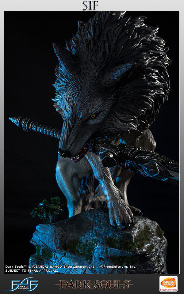 Preview: Sif, der Große Grauwolf - Dark Souls - First 4 Figures 