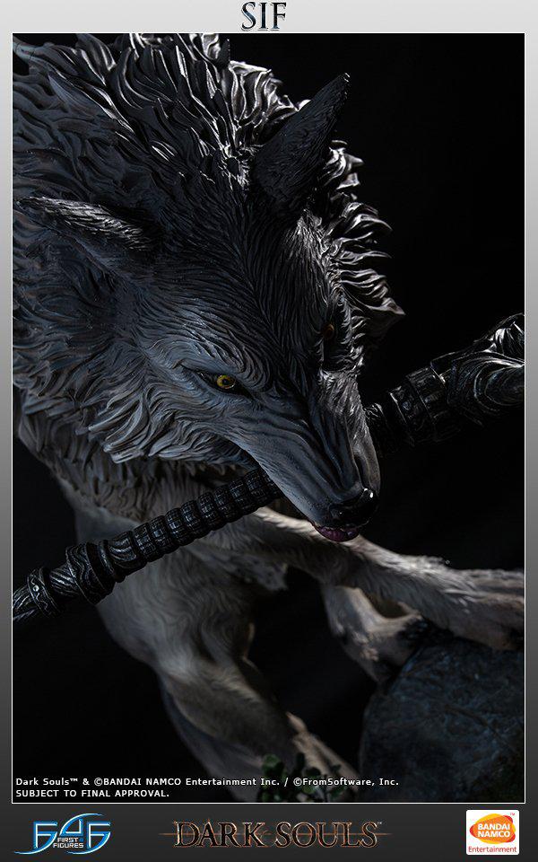 Preview: Sif, der Große Grauwolf - Dark Souls - First 4 Figures 