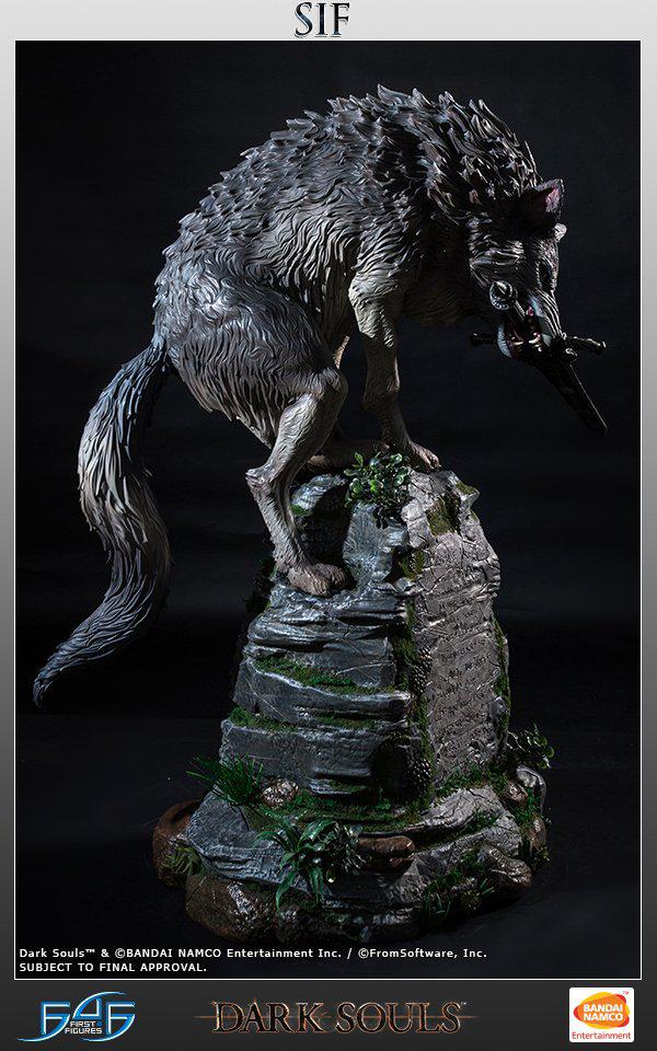 Preview: Sif, der Große Grauwolf - Dark Souls - First 4 Figures 