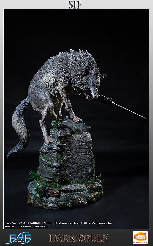 Preview: Sif, der Große Grauwolf - Dark Souls - First 4 Figures 