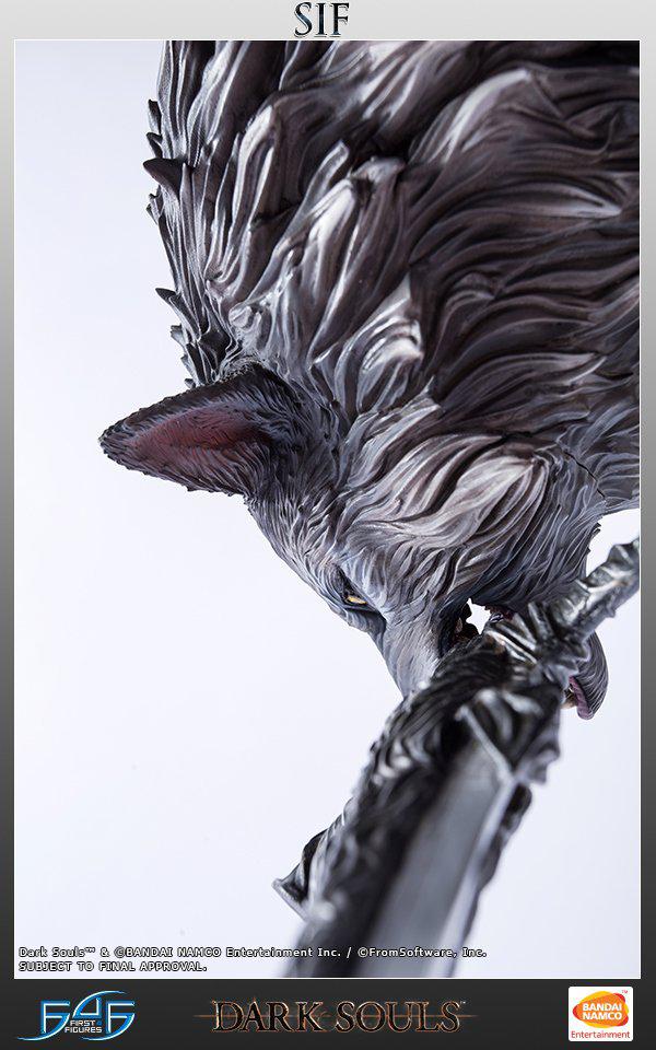 Preview: Sif, der Große Grauwolf - Dark Souls - First 4 Figures 