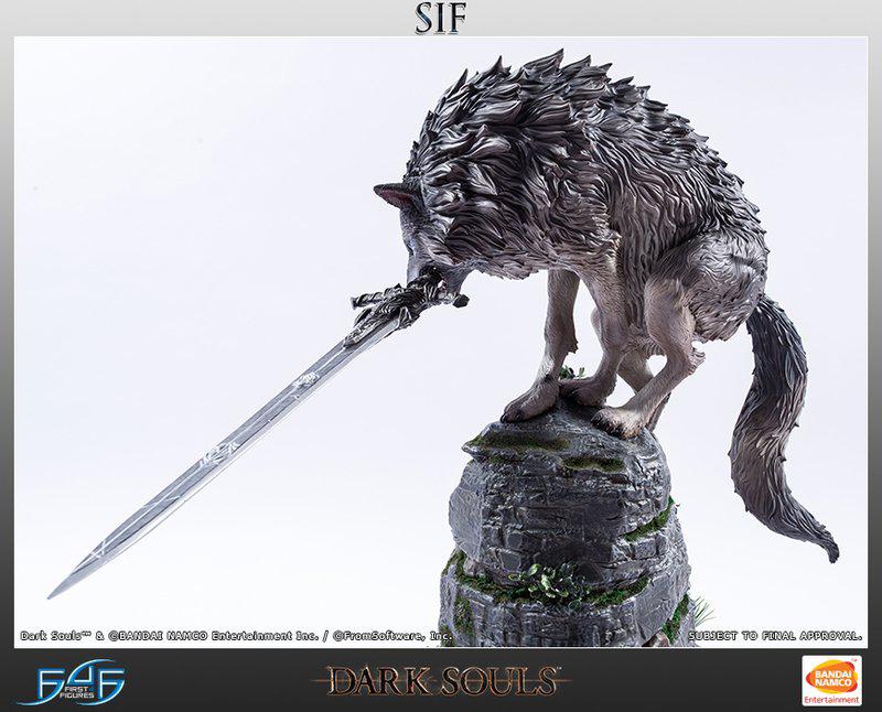 Preview: Sif, der Große Grauwolf - Dark Souls - First 4 Figures 