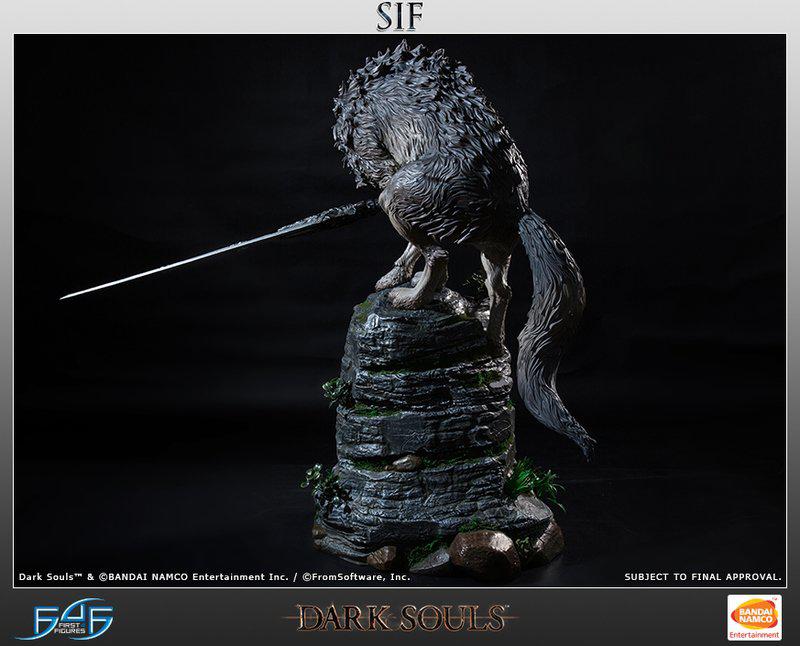 Preview: Sif, der Große Grauwolf - Dark Souls - First 4 Figures 