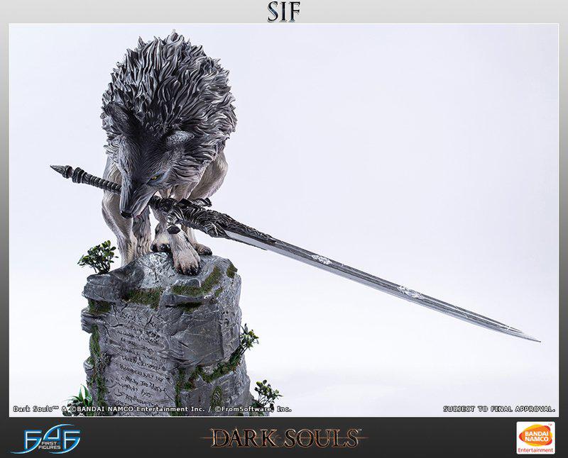 Preview: Sif, der Große Grauwolf - Dark Souls - First 4 Figures 