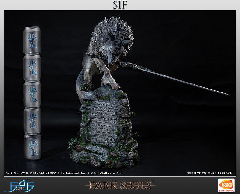 Preview: Sif, der Große Grauwolf - Dark Souls - First 4 Figures 