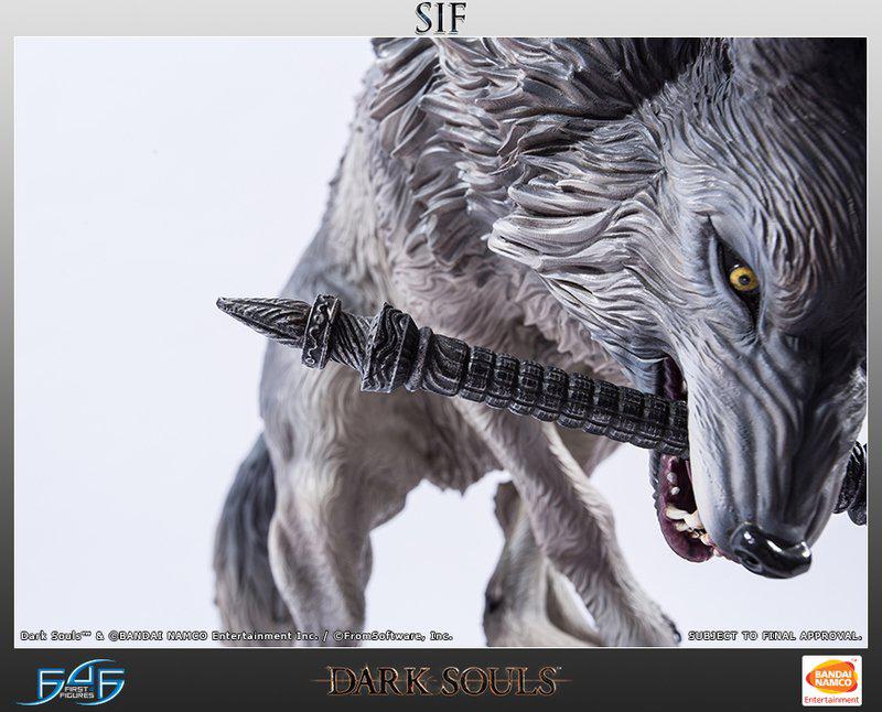 Preview: Sif, der Große Grauwolf - Dark Souls - First 4 Figures 