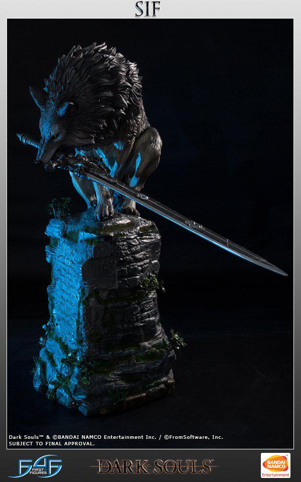 Preview: Sif, der Große Grauwolf - Dark Souls - First 4 Figures 